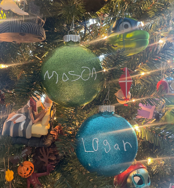 Handwriting Keepsake Ornament